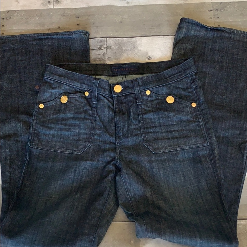 Rock & Republic Wide Leg Jeans